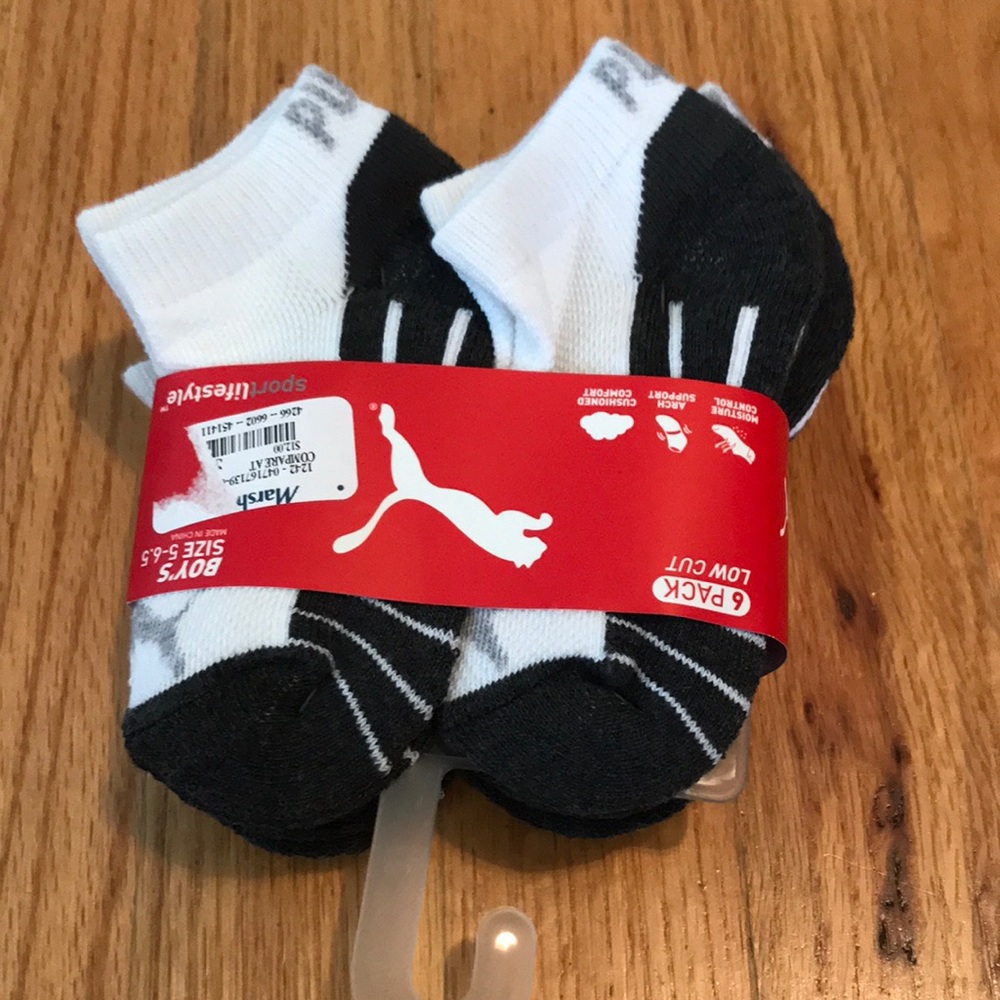 Boys puma socks